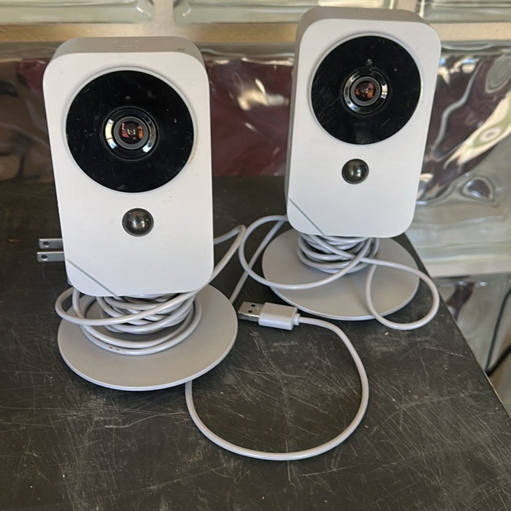 ADT Blue USB Wired Home Security Indoor Camera (Pair)